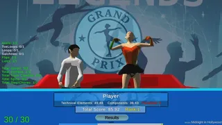 Скриншот 3 к игре Figure Skating Legends