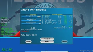 Скриншот 6 к игре Figure Skating Legends