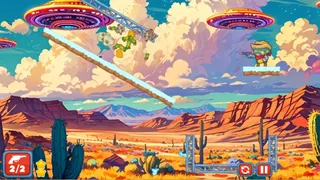 Скриншот 2 к игре Outlaws vs Aliens