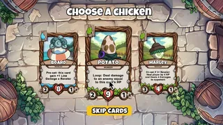 Скриншот 5 к игре MegaChickens - Deckbuilder Roguelike