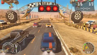 Скриншот 1 к игре Junkyard Rush Racing