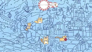 Скриншот 6 к игре Cats Visiting Christmas Town