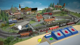 Скриншот 1 к игре 3D-Modellbahn Studio V9