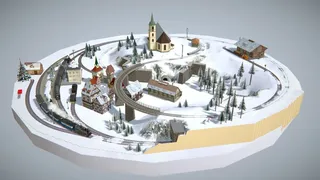 Скриншот 2 к игре 3D-Modellbahn Studio V9