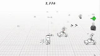 Скриншот 1 к игре Caveman hits Giraffe in a Car