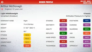Скриншот 2 к игре LEATHER: Tactical Boxing Management