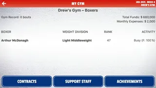 Скриншот 7 к игре LEATHER: Tactical Boxing Management