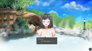 Скриншот 1 к игре 温泉でお酒を飲もう！～Drinking in the hot spring!～