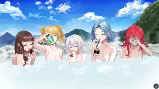 Скриншот 5 к игре 温泉でお酒を飲もう！～Drinking in the hot spring!～