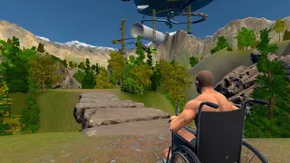 Скриншот 1 к игре a Difficult game about Wheelchair
