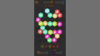 Скриншот 2 к игре HexaMerge 2048