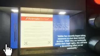 Скриншот 3 к игре individualism in the dead-internet age: an anti-big tech asset flip shovelware r̶a̶n̶t̶  manifesto