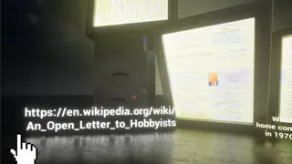 Скриншот 8 к игре individualism in the dead-internet age: an anti-big tech asset flip shovelware r̶a̶n̶t̶  manifesto