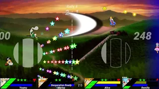 Скриншот 2 к игре Touhou Volleyball Danmaku