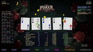 Скриншот 1 к игре Poker Clicker