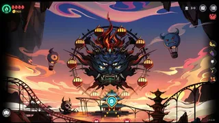 Скриншот 2 к игре 我在地府打麻将 - Demonic Mahjong