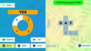 Скриншот 1 к игре Wheel of Words: Crossword