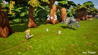 Скриншот 1 к игре Math Monster Quest