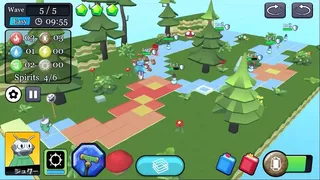 Скриншот 1 к игре シーモンタウンTDふたつの魔法の杖と危険すぎた追跡