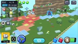 Скриншот 2 к игре シーモンタウンTDふたつの魔法の杖と危険すぎた追跡