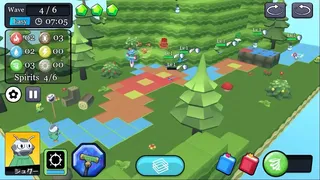 Скриншот 4 к игре シーモンタウンTDふたつの魔法の杖と危険すぎた追跡