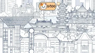 Скриншот 1 к игре Cats and the City: Shanghai