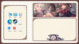 Скриншот 2 к игре 桌面小猫娘