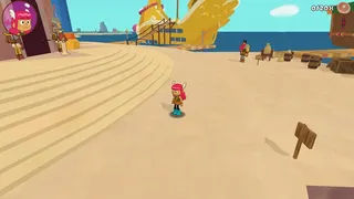 Скриншот 1 к игре Lana Longbeard And The Golden Stacks - Prologue