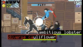 Скриншот 2 к игре Keys of Fury: Typing Action