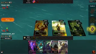 Скриншот 1 к игре Manacaster: the Classic Card Battler