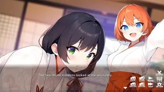Скриншот 1 к игре MIKO x MIKO SISTERS 神楽家の巫女と悪霊