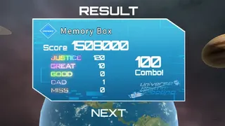 Скриншот 1 к игре ユニバース・リズムシューティング