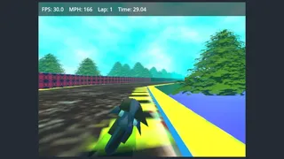 Скриншот 1 к игре Atomic Cyclecar Racing 2