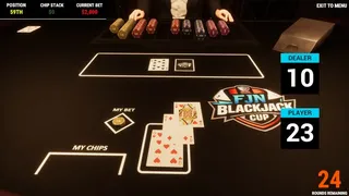 Скриншот 1 к игре FJN Blackjack Cup