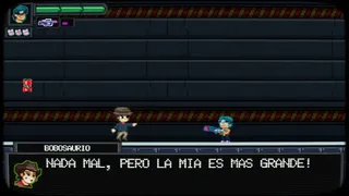 Скриншот 1 к игре Pixel Waifu: Escape from the dark corporation. The telepathic power of a lovestruck otaku