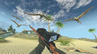 Скриншот 1 к игре Pro Dino Hunt VR: Jurassic Hunting World
