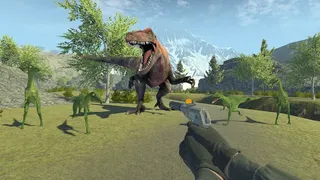 Скриншот 4 к игре Pro Dino Hunt VR: Jurassic Hunting World