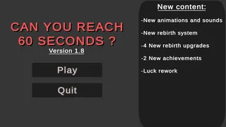 Скриншот 1 к игре Can you reach 60 seconds