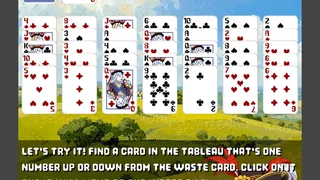 Скриншот 1 к игре Misty's Super Golf Solitaire