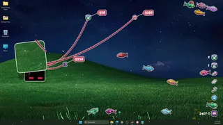 Скриншот 3 к игре Desktop Fishes