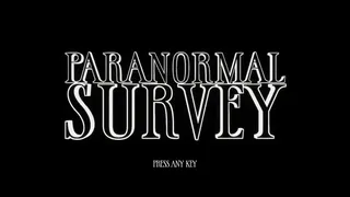 Скриншот 1 к игре Paranormal Survey