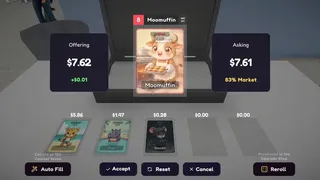 Скриншот 2 к игре Card Collection Simulator