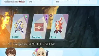 Скриншот 1 к игре Dungeon with Girl