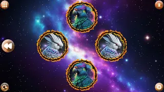 Скриншот 1 к игре Space Memory: Parrots