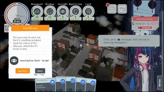 Скриншот 4 к игре 神椿學園新聞部(KAMITSUBAKI ACADEMY NEWSPAPER CLUB)