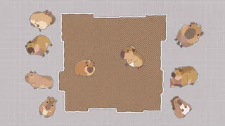 Скриншот 2 к игре Capybaras Huddled Together