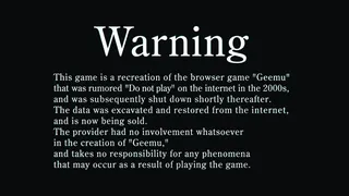 Скриншот 5 к игре DO NOT PLAY