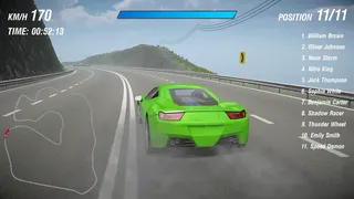Скриншот 1 к игре NHR нитро гипер гонки
