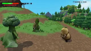 Скриншот 6 к игре Veggie Brawl: Battle for the Garden