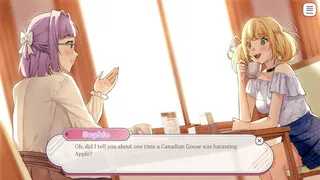 Скриншот 1 к игре Double Date - Yuri Visual Novel